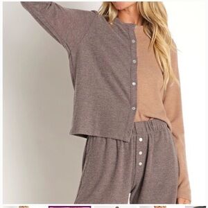 Donni Sweater SET size M top, size S bottoms